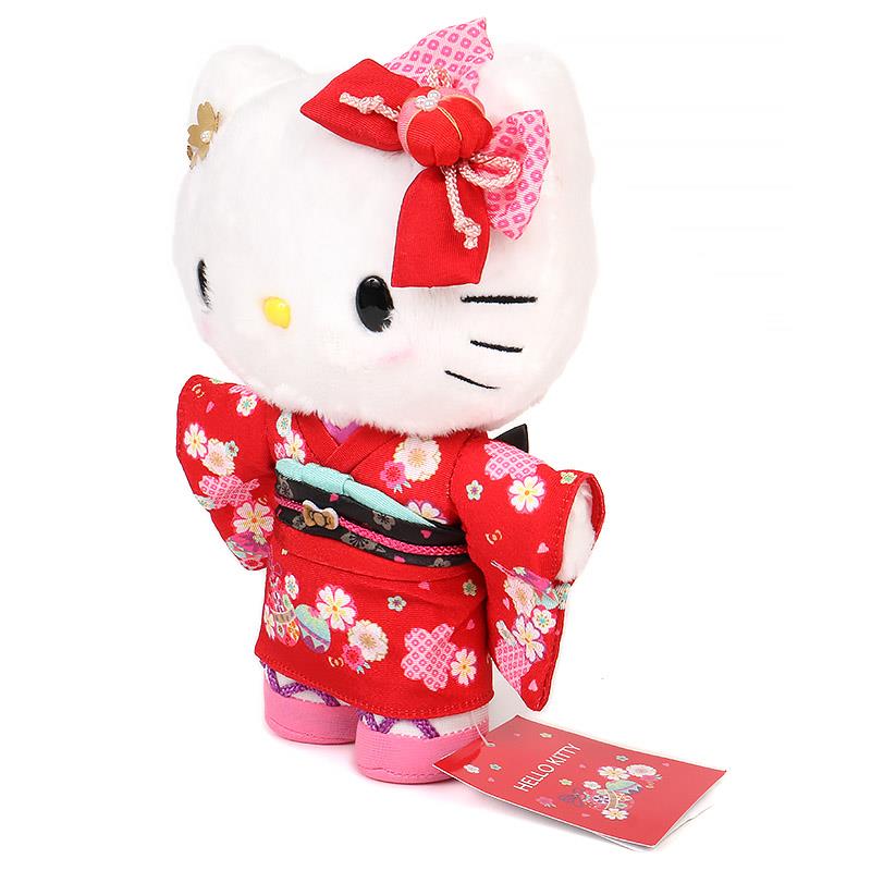 ハローキティ 和服 ぬいぐるみ 和風 着物 日本 京都 ジャパン レア