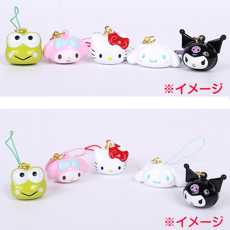 楽天市場】シナモロール フェイス形鈴根付け ストラップ サンリオ