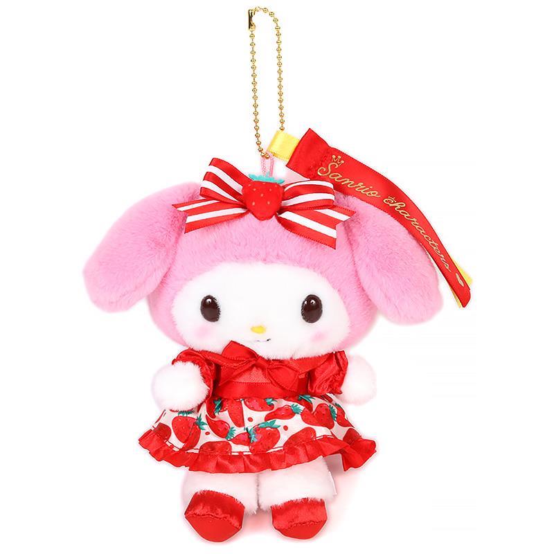 楽天市場】マイメロディ マスコットホルダー いちご新聞50周年 50th