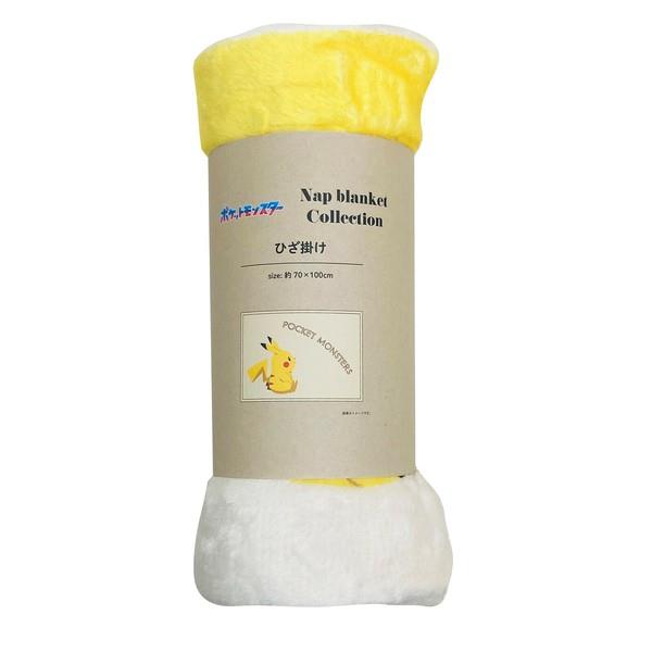 楽天市場】 ポケットモンスター ひざ掛け ブランケット ピカチュウ