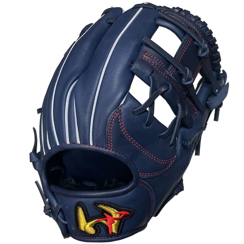 楽天市場】25％OFF ワールドペガサス ネイビー×縫い糸レッド 野球 軟式