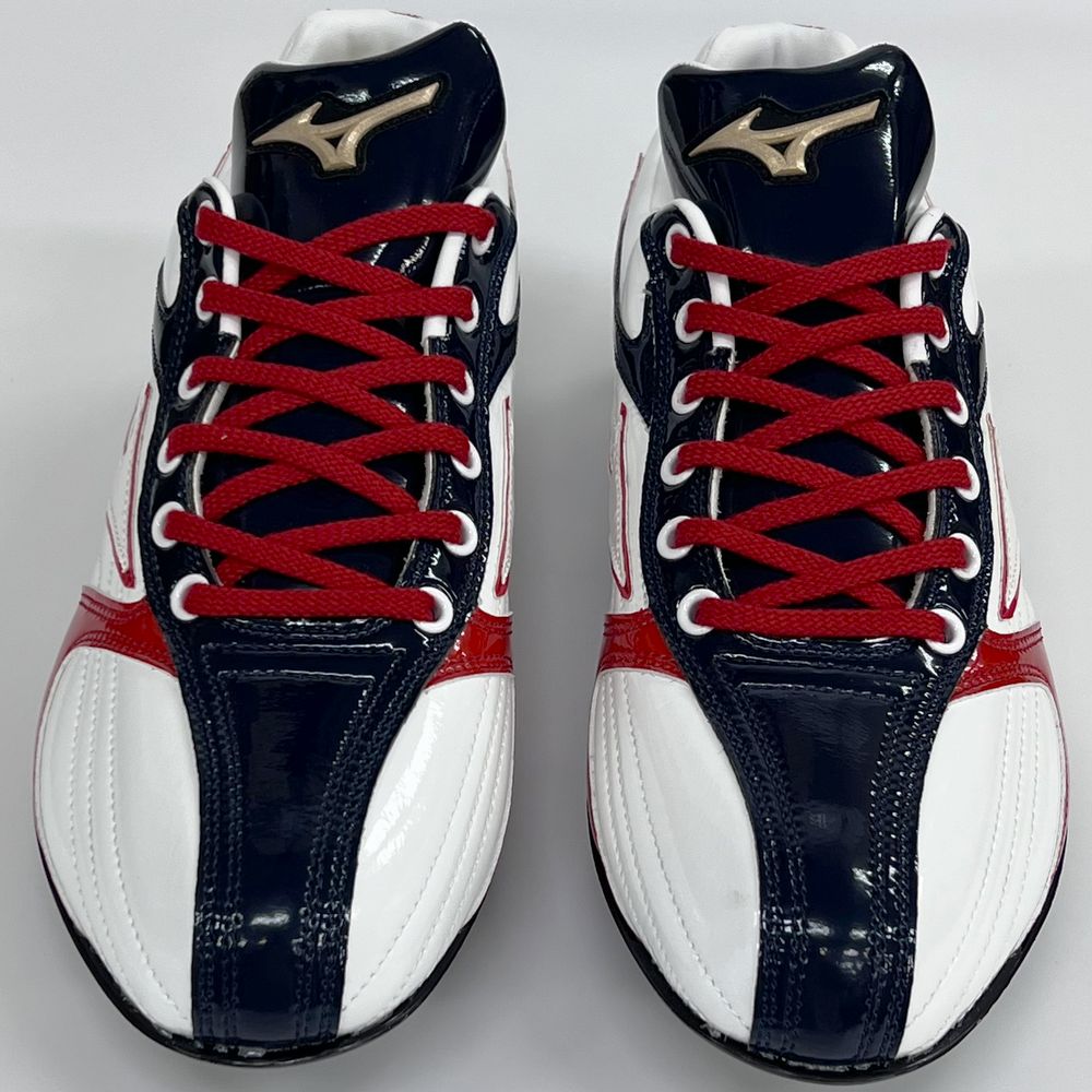 楽天市場】【サイズ交換送料無料】レッド×ネイビー ミズノ 野球