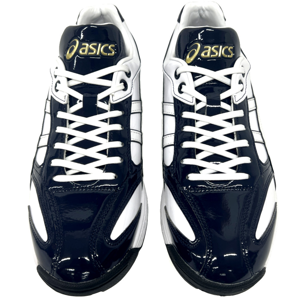 楽天市場】【サイズ交換送料無料】ホワイト×ネイビー アシックス 野球