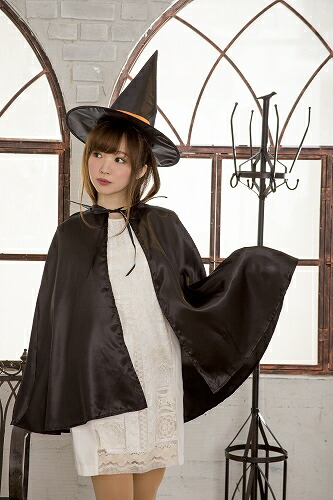 楽天市場】魔女セット 2点セット（魔女の帽子・マント） [魔女 マント