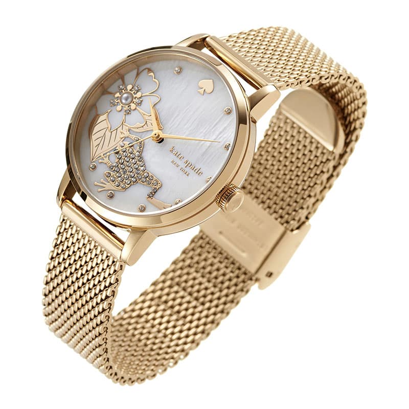 保証書付き kate spade 時計 ケイトスペード 腕時計 美品 保証書あり