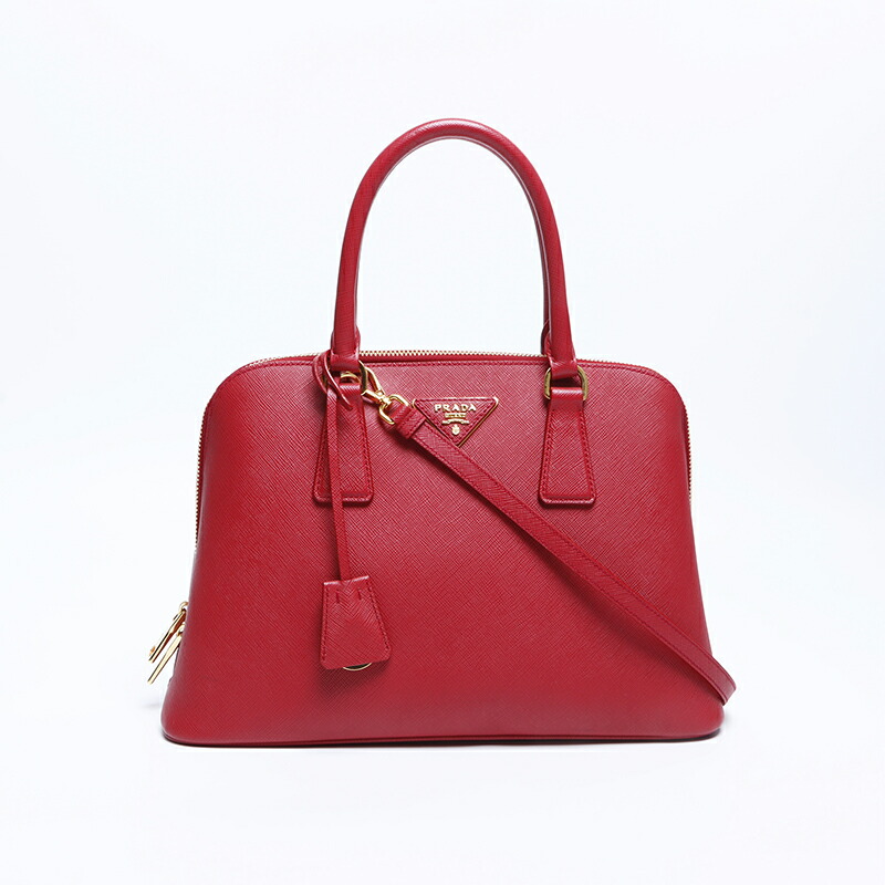 楽天市場】プラダ PRADA 2way ショルダーバッグ レッド WS7870 【中古