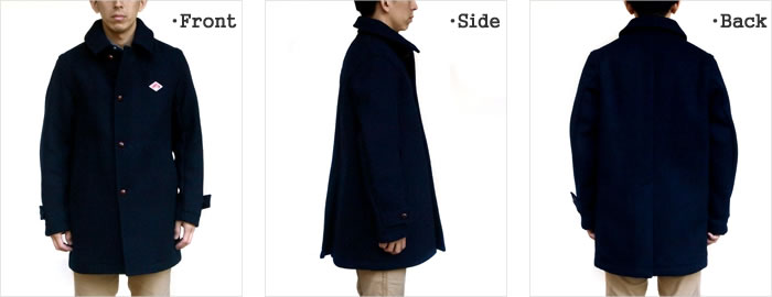 楽天市場】ダントン/DANTON ウールモッサくるみボタンコート メルトン