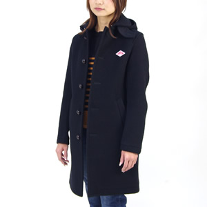 楽天市場】ダントン/DANTON ウールモッサシングルボタンフード付き