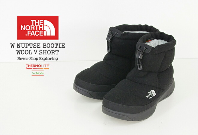 楽天市場】ノースフェイス/THE NORTH FACE Wヌプシブーティーウール5
