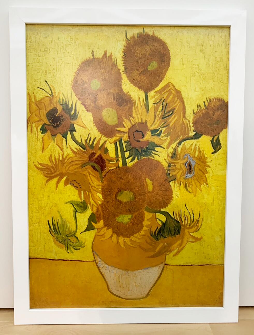 楽天市場】ポスターアート ゴッホ (ひまわり) A2サイズ 日本製
