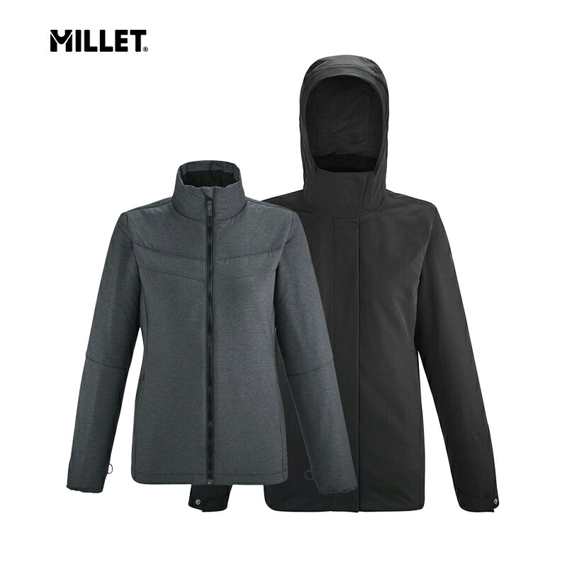 楽天市場】ミレー MILLET POBEDA III 3 IN 1 JKT W ポベダ III 3イン1