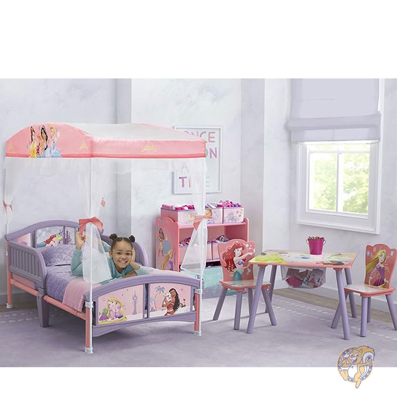 楽天市場】ディズニープリンセス キャノピー 幼児用ベッド 天蓋付き