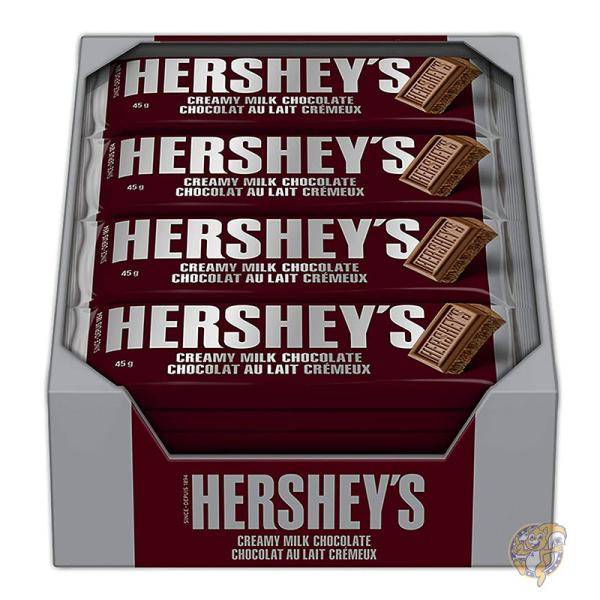 楽天市場】HERSHEY'S ハーシーズ ミルクチョコレート キャンディーバー