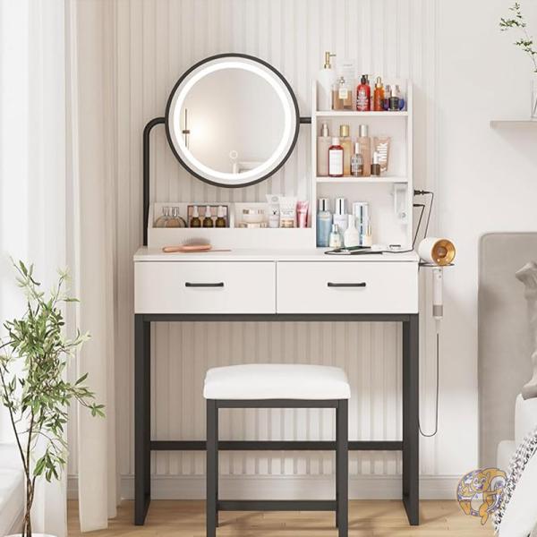 楽天市場】【1000円クーポン30名様20日迄】お洒落な化粧台 メイク