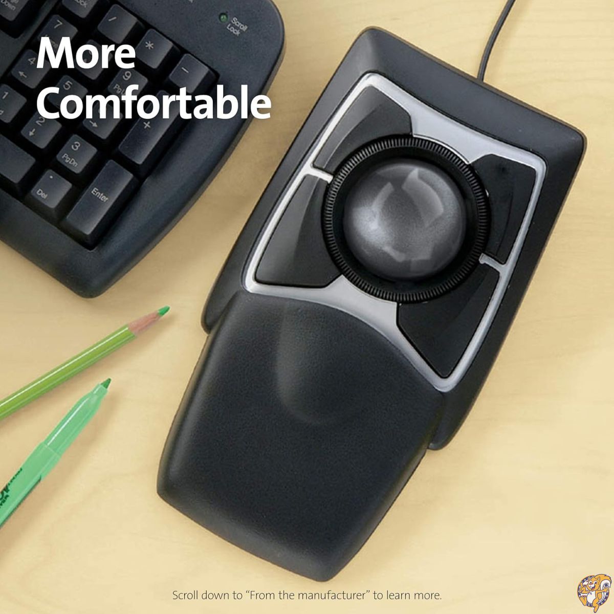 楽天市場】ケンジントン Expert Mouse Optical USB Trackball for PC