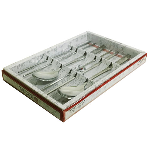 楽天市場】☆宅急便コンパクト発送☆韓国スプーン＆箸セット(スプーン2