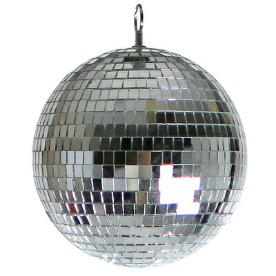 楽天市場】Patymo 50cm ミラーボール シルバー 【 ディスコ イベント