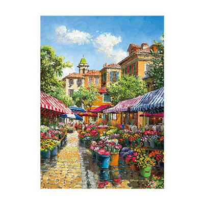 楽天市場】【取寄品】 ジグソーパズル 500ピース ニースのフラワー