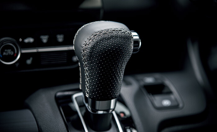 楽天市場】Honda ホンダ 純正 シフトノブ 本革製 ブラック×シルバー