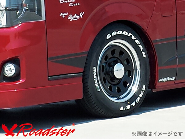 楽天市場】【1本組】200系 ハイエース タイヤホイールセット Daytona