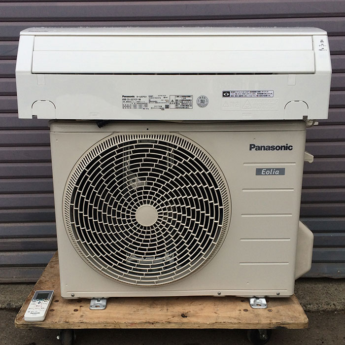 楽天市場】パナソニック ルームエアコン CS-227CF-W 2017年製 壁掛