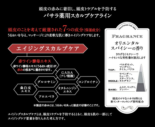 楽天市場】クラシエ バサラ 薬用スカルプシャンプー603 (1000ml