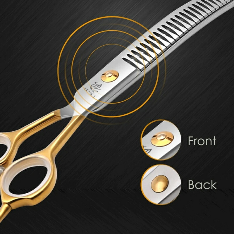 楽天市場】カーブセニング すきバサミ シザー はさみ 犬 猫 ペット