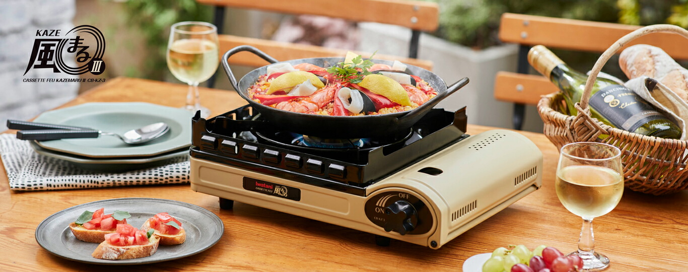 楽天市場】風に強い カセットコンロ カセットフー 風まる3 キャリング