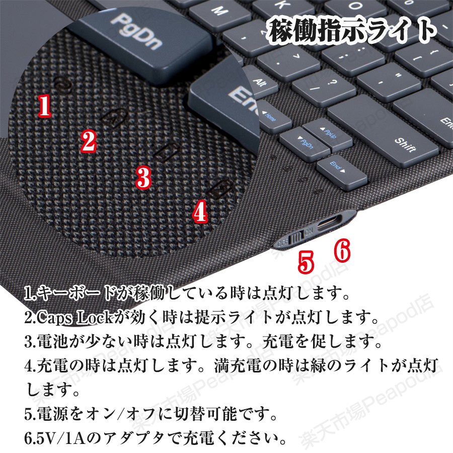 楽天市場】iPad Pro 12.9 ケース キーボード 縦置き 磁気吸着式 ペン