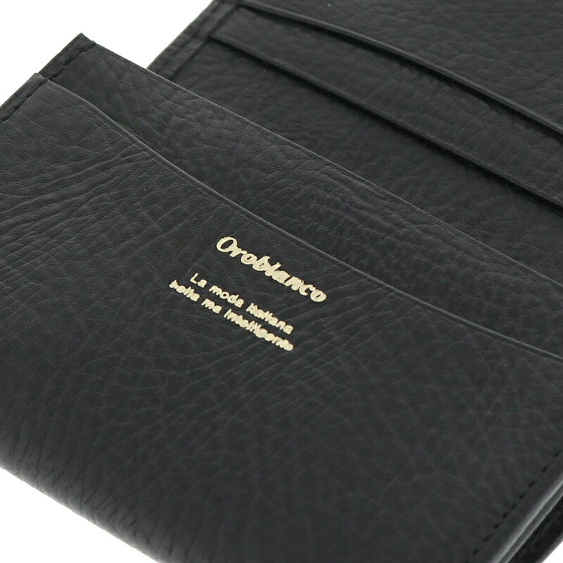 新品未使用】【Orobianco 】オールブラック 名刺入れ 定価11000円 ALL