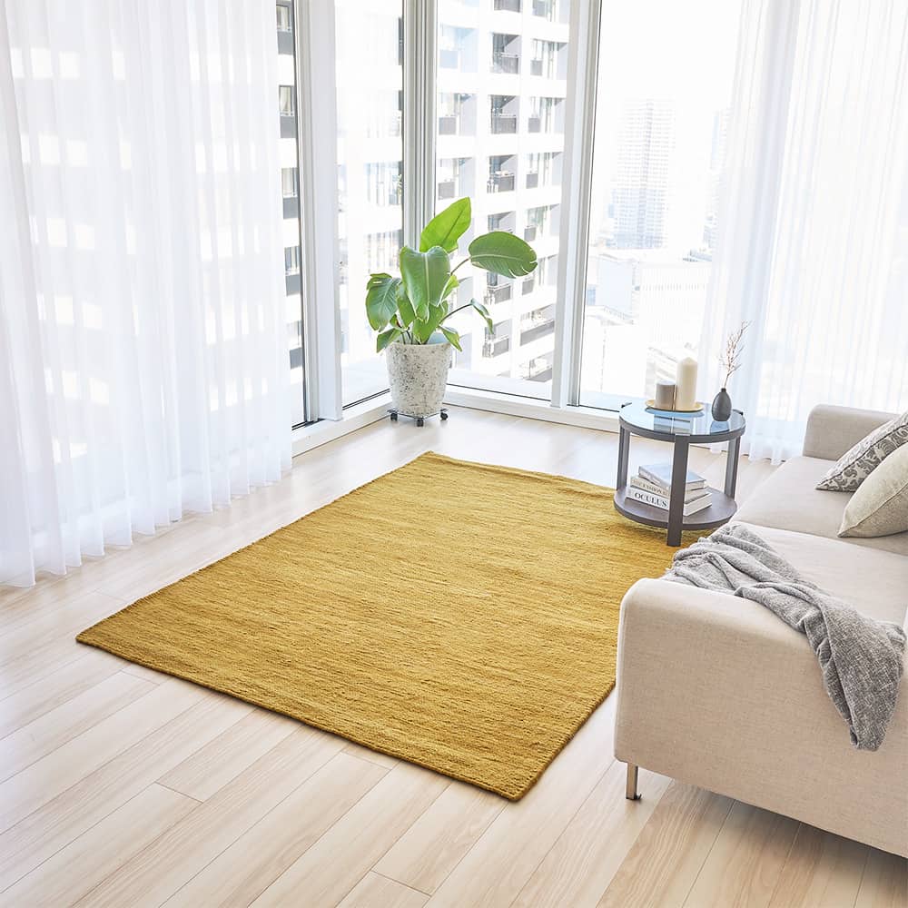 楽天市場】ラグ カーペット インド製 ウール コットン 天然素材 手織り