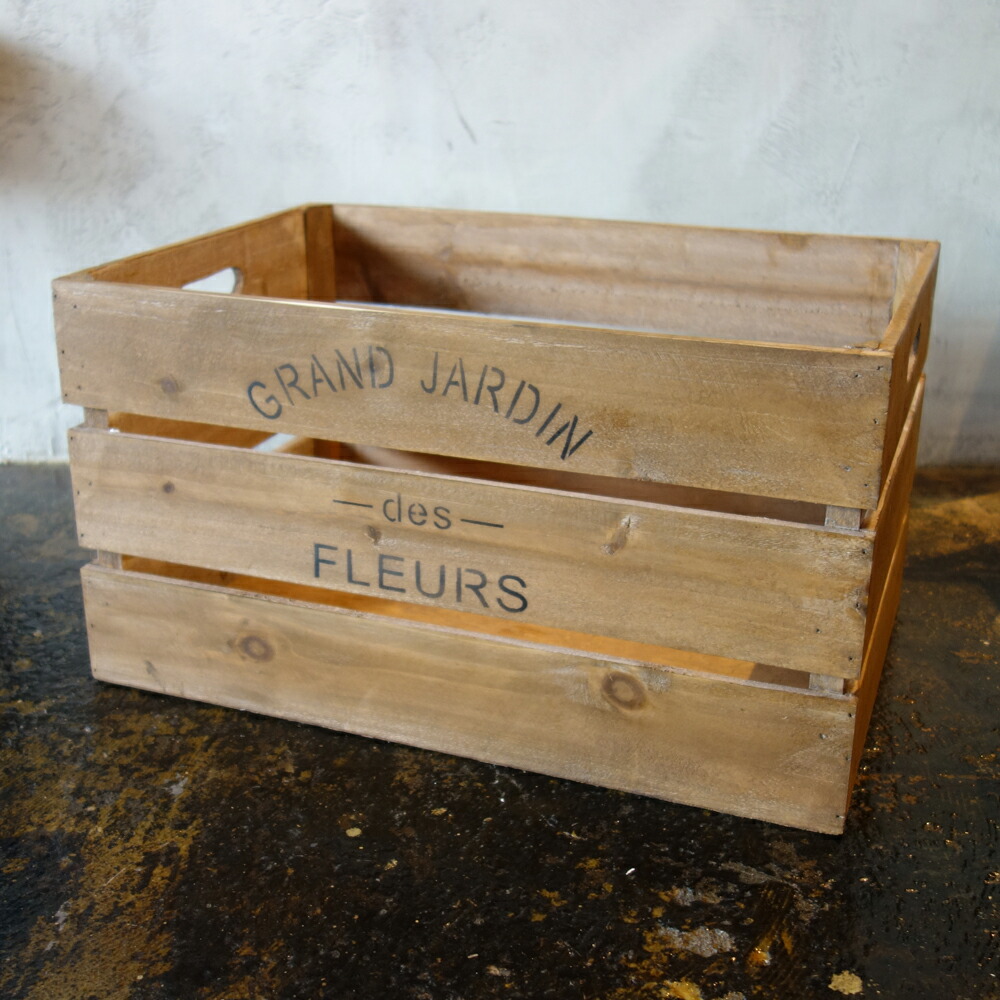 楽天市場】【楽天ランキング受賞】 ヴィンテージ加工 Lサイズ 木箱