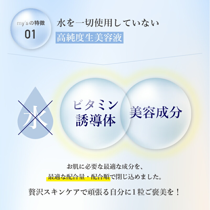 楽天市場】生美容液 3種類 お試し 生美容液 生ビタミン my's マイズ