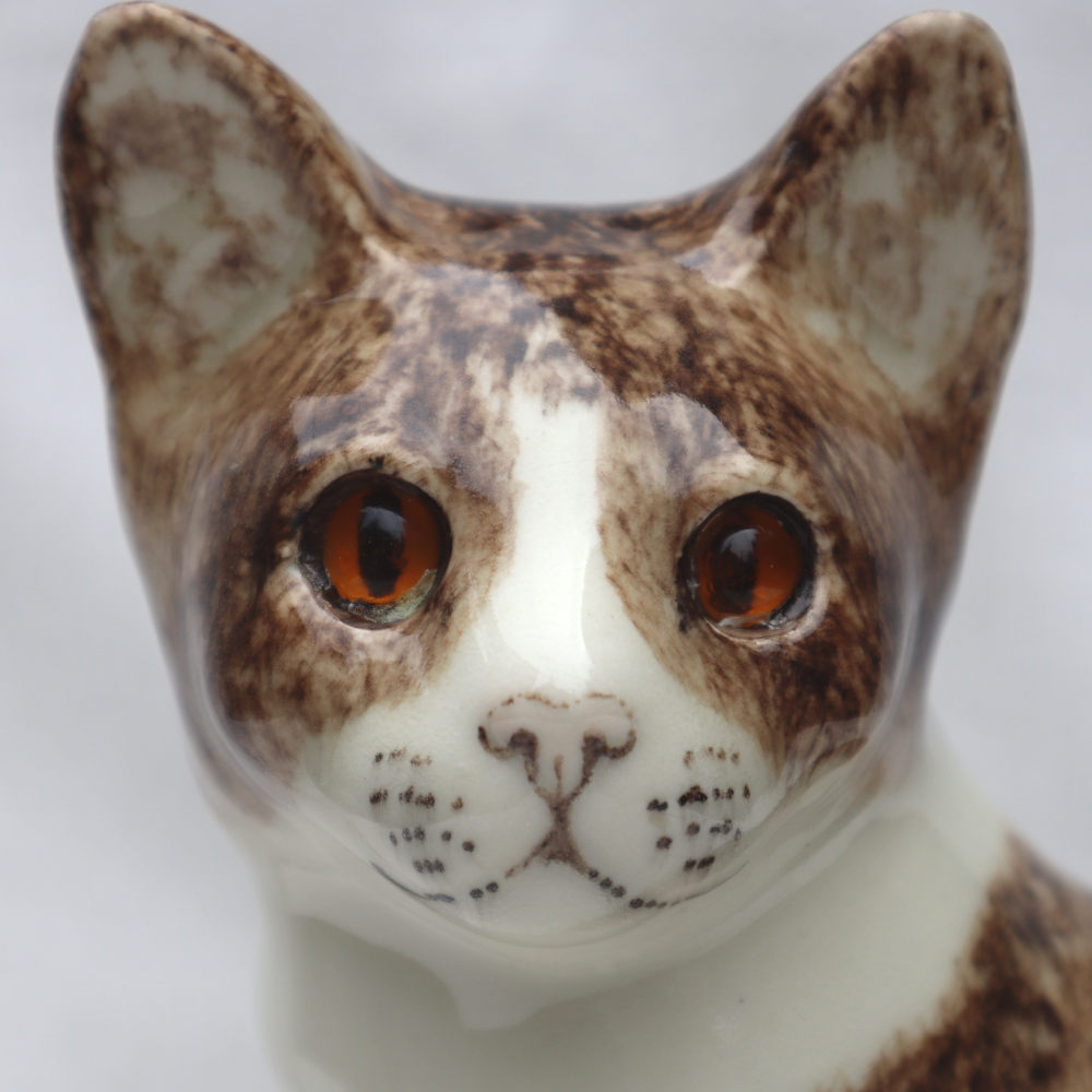 ウィンスタンレイ 置物 陶器 イギリス製 Winstanley Cat ウィン