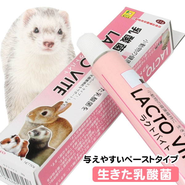 楽天市場】三晃商会 ラクトバイト【乳酸菌】 フェレット サプリメント