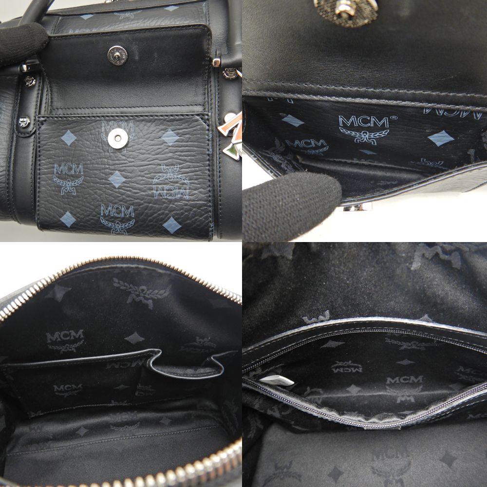 楽天市場】MCM エムシーエム ミニボストンバッグ ヴィセトス PVC