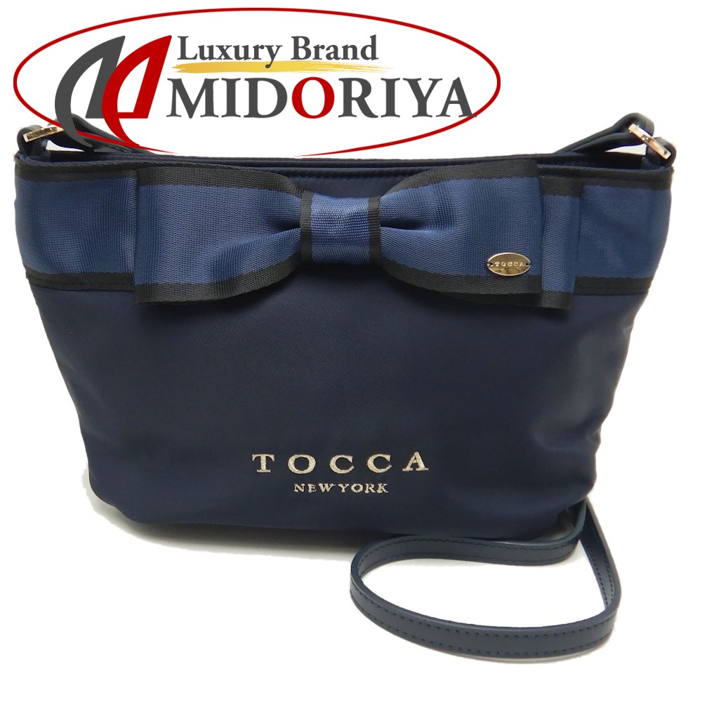 楽天市場】TOCCA トッカ ショルダーバッグ リボン ナイロン xレザー