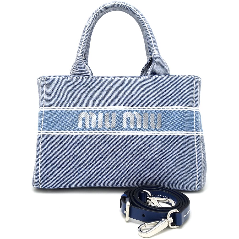 楽天市場】ミュウミュウ MIUMIU ☆未使用 5BA219 2WAY トートバッグ