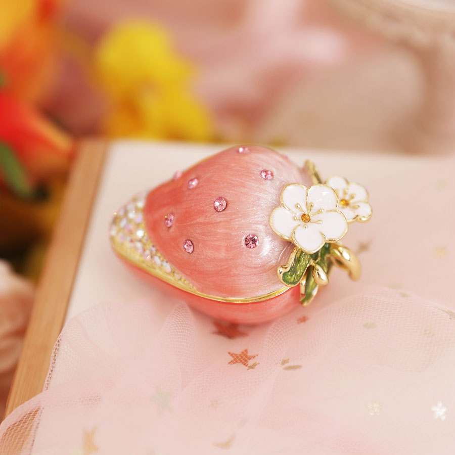 楽天市場】2024年新商品【正規品】ジュエリーボックス イチゴ フルーツ