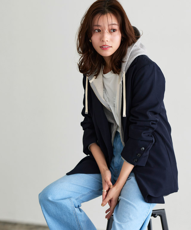 楽天市場】綿100％Wジップフード付きスウェットパーカー ☆ スウェット