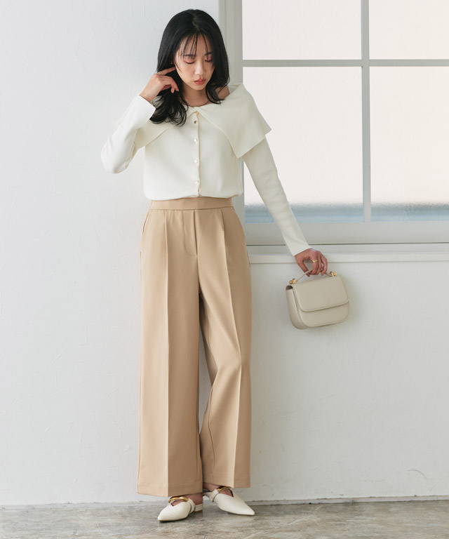 楽天市場】≪当日発送≫ ワイドパンツ レディース 高見えワイドパンツ