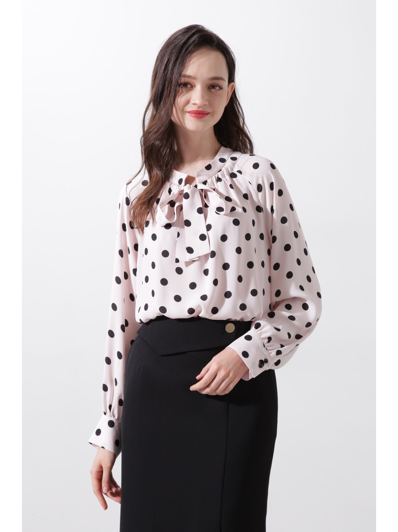 楽天市場】【SALE／46%OFF】[WEB限定商品] ドットプリントギャザー