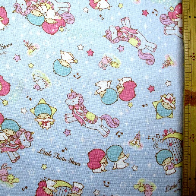 楽天市場】KT-キャラクター 生地 キキララ （ リトルツインスターズ