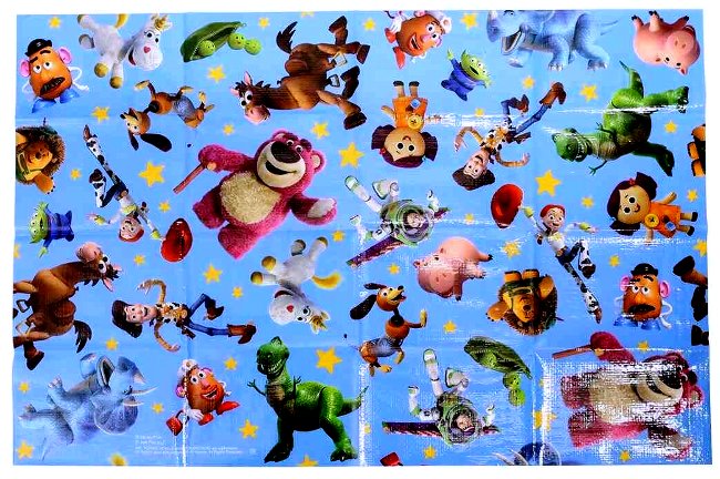 楽天市場】キャラクター レジャーシート トイ ストーリー（ ブルー系
