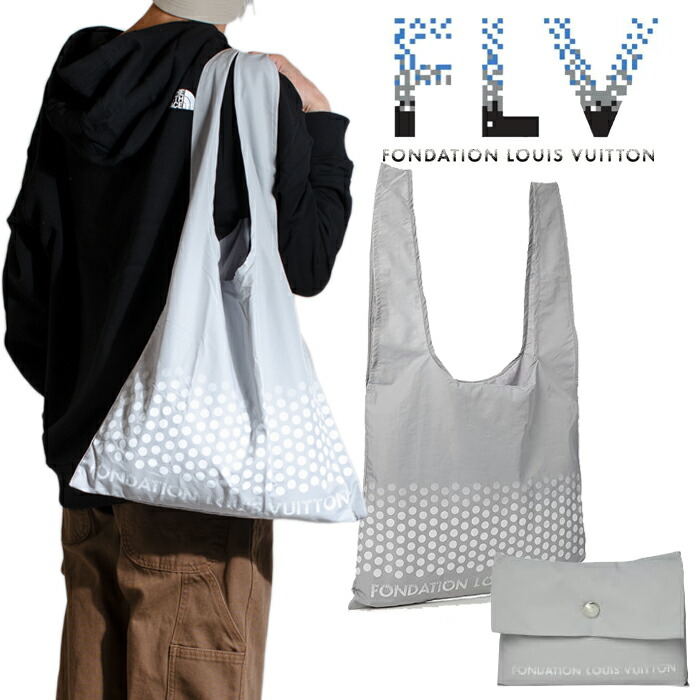 楽天市場】ルイヴィトン美術館 エコバッグ Fondation Louis Vuitton