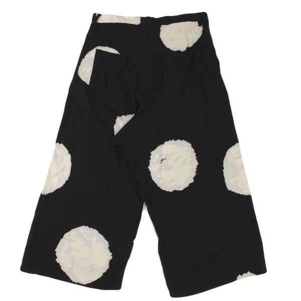 楽天市場】【中古】 ワイズY's レーヨンウールドット柄サルエルパンツ