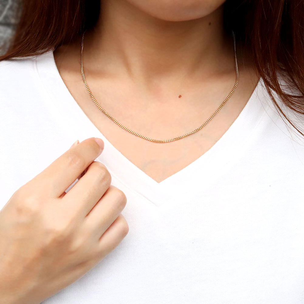 楽天市場】喜平 ネックレス 18金 中空 チェーン 18k ゴールド 2.0mm