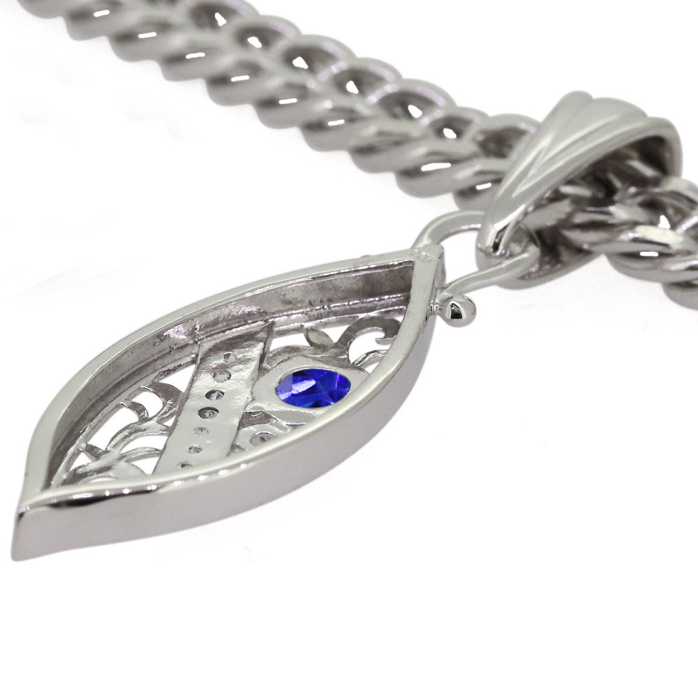 楽天市場】18金 ペンダントトップ メンズ K18 ゴールド サファイア