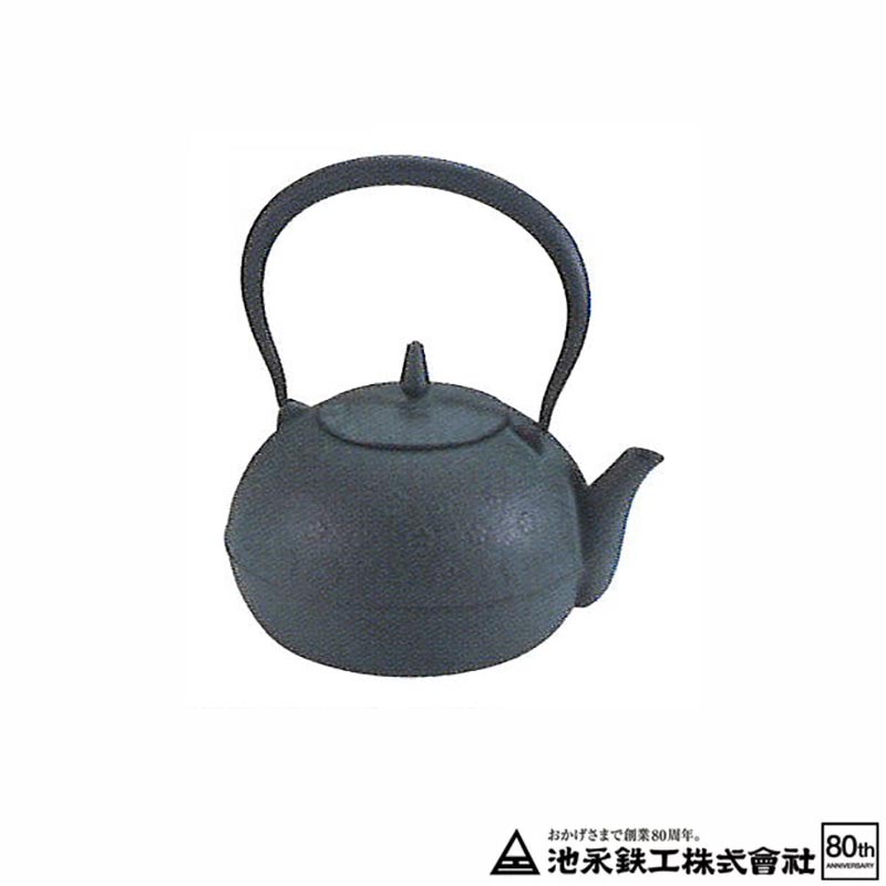 楽天市場】南部鉄瓶 梔子(くちなし)さくら文様 青竹 IH対応 池永鉄工