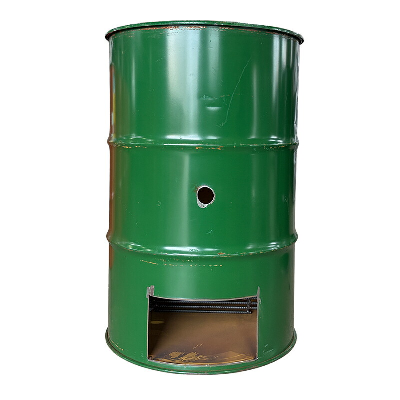 楽天市場】ドラム缶焼却炉オープンドラム 200L カラー2色 家庭用 農業